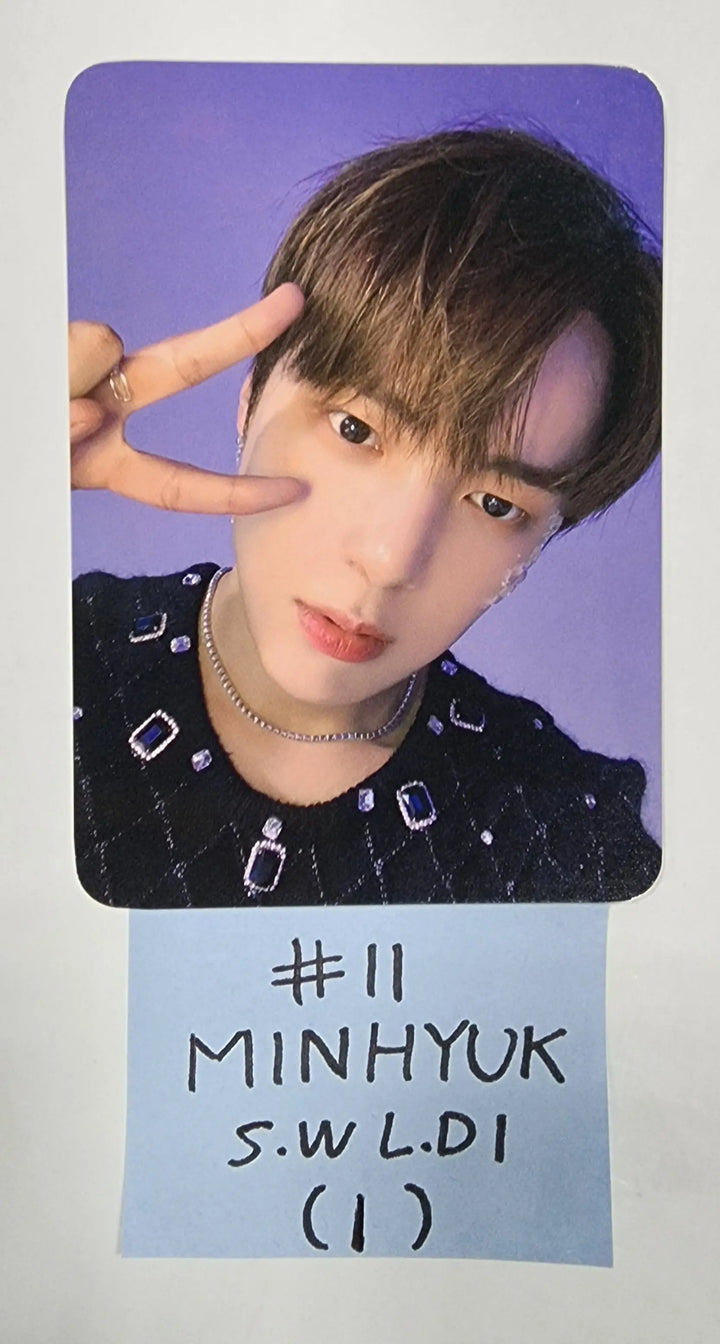 MONSTA X "REASON" - Soundwave Lucky Draw Event Photocard - HALLYUSUPERSTORE