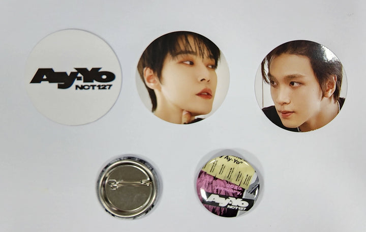 NCT127 "Ay-Yo" - Soundwave Pop-Up store Lucky Draw Gotcha Event MD [Circle Card, Pin Button]