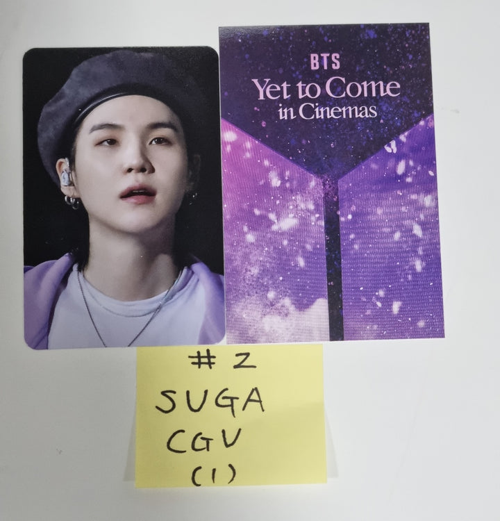 BTS "Yet to Come in Cinemas" - CGV Event Photocard