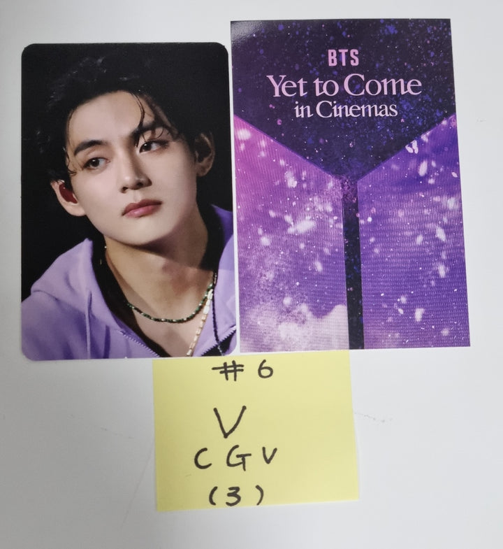 BTS "Yet to Come in Cinemas" - CGV Event Photocard