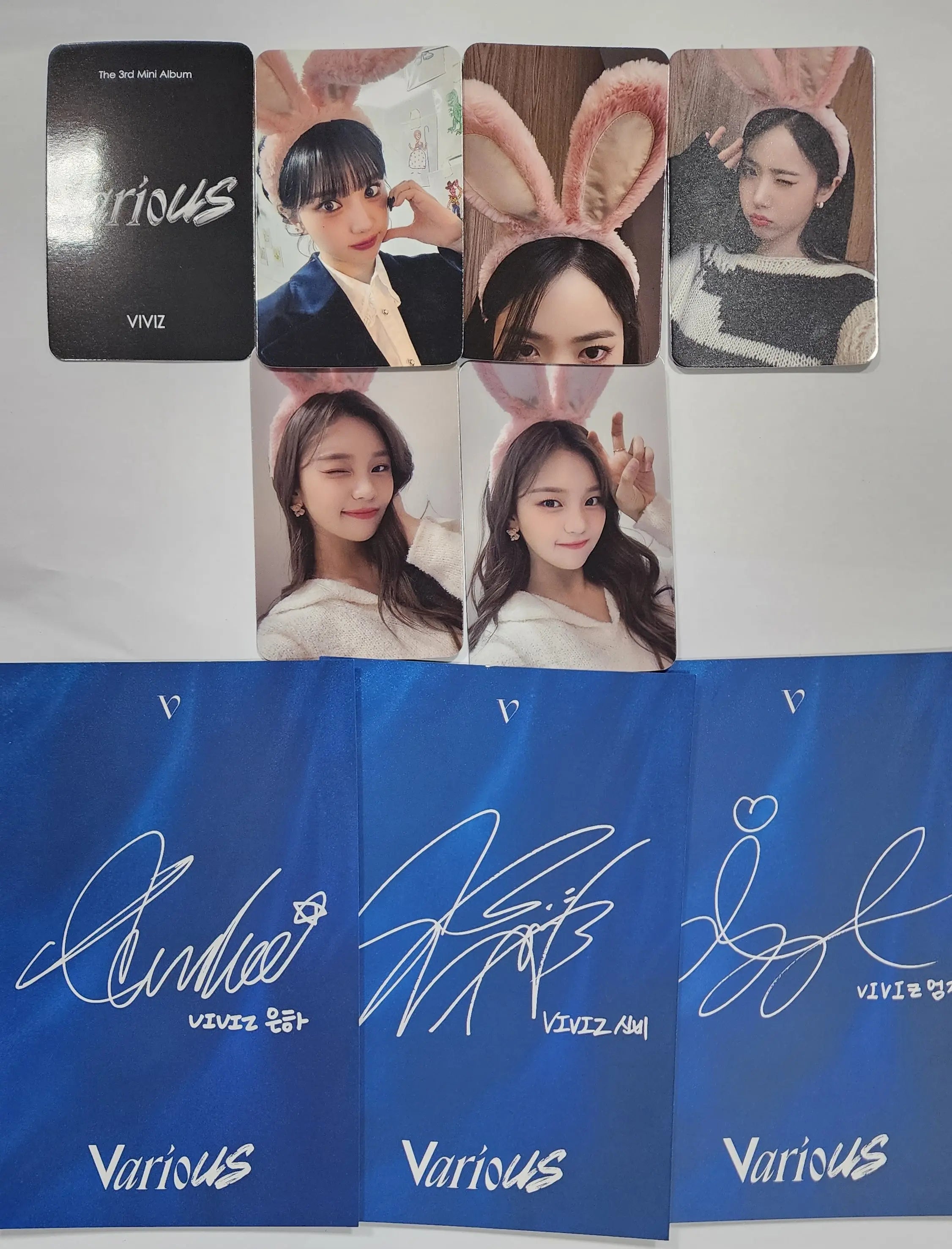 VIVIZ ウナ　トレカ　Various soundwave 特典 VIVIZ 'VarioUS' - Soundwave Pop-Up Store Lucky Draw Event