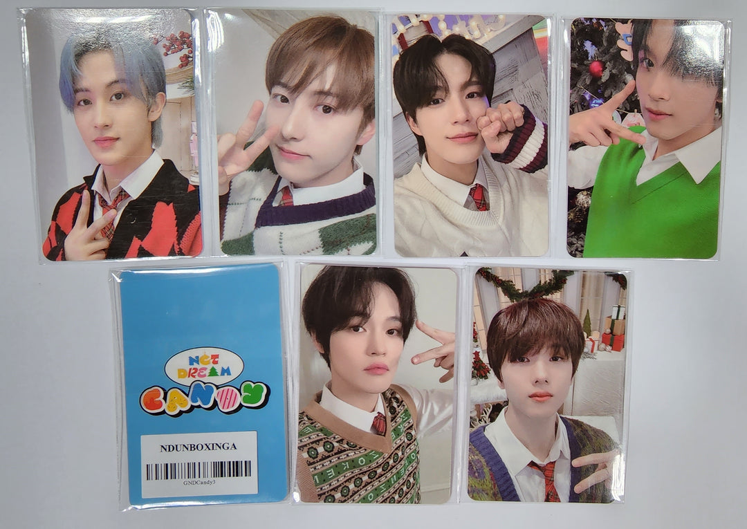NCT DREAM "Candy" Winter Special Mini Album - SMTOWN &amp; Store 언박싱 이벤트 포토카드