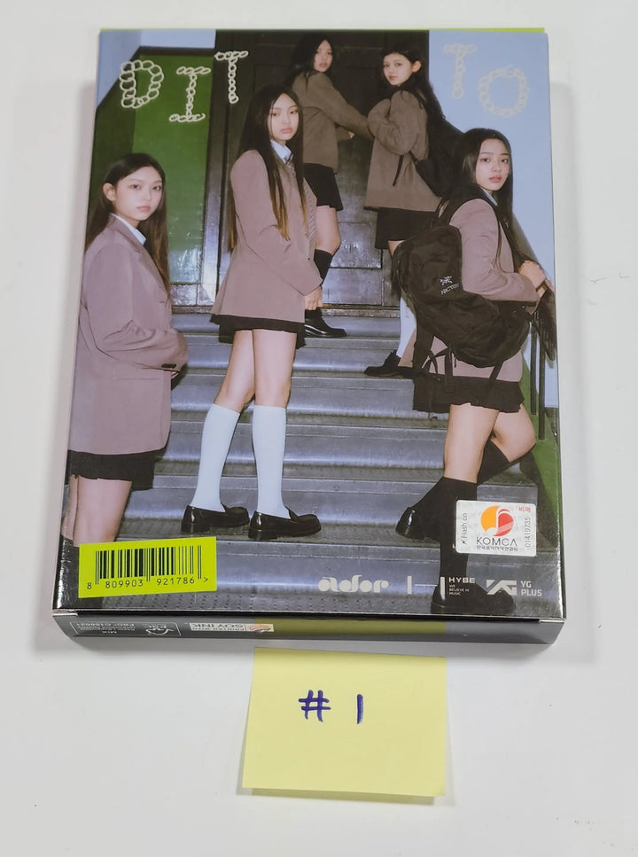 New Jeans ‘OMG’ - Hand Autogrpahed(Signed) Promo Album - HALLYUSUPERSTORE