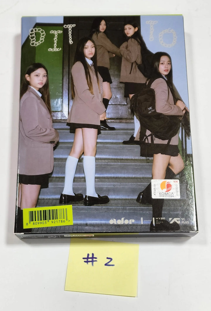 New Jeans ‘OMG’ - Hand Autogrpahed(Signed) Promo Album - HALLYUSUPERSTORE