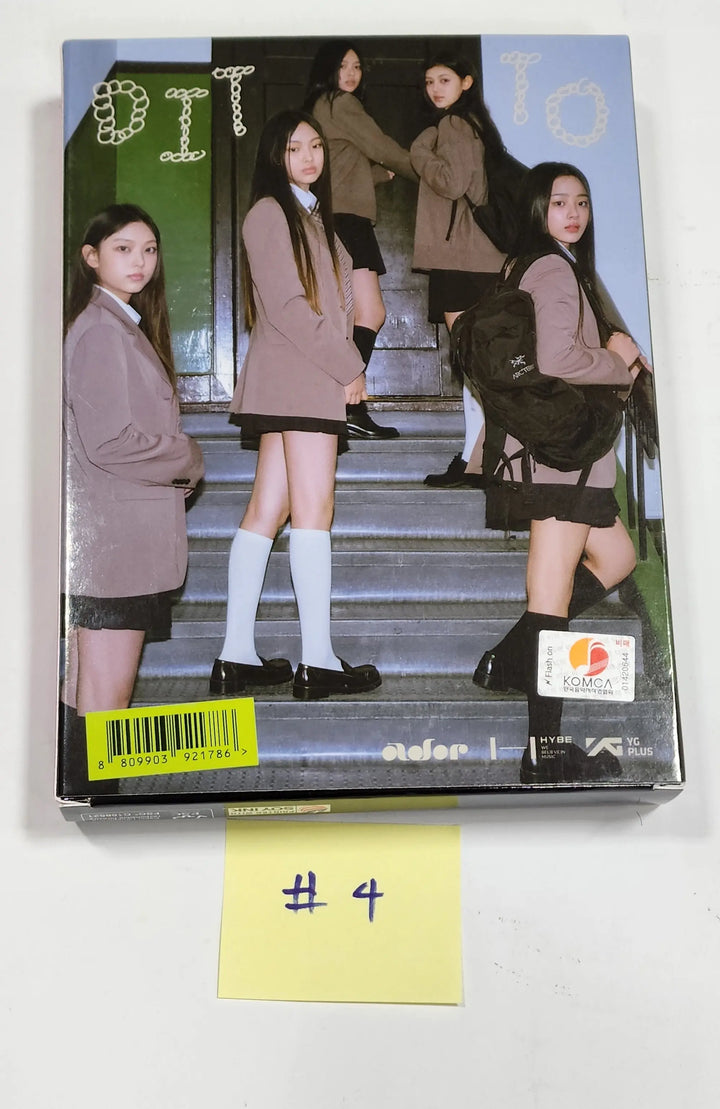 New Jeans ‘OMG’ - Hand Autogrpahed(Signed) Promo Album - HALLYUSUPERSTORE