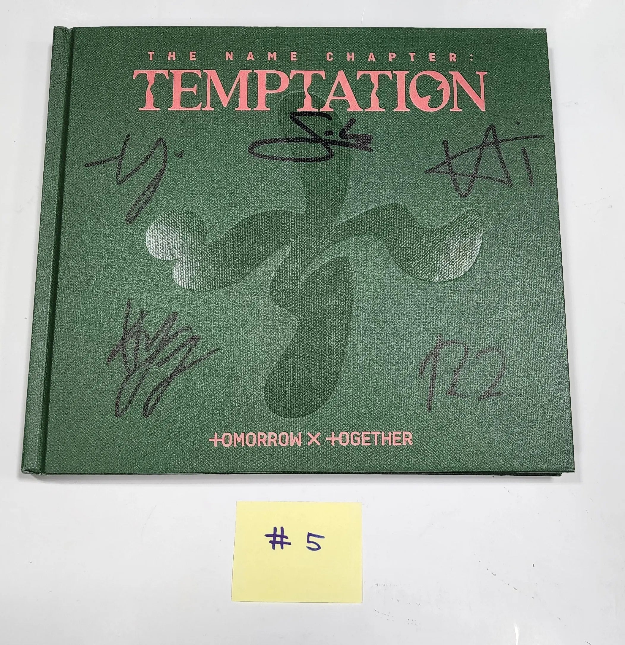 TXT Temptation Signed buy Album