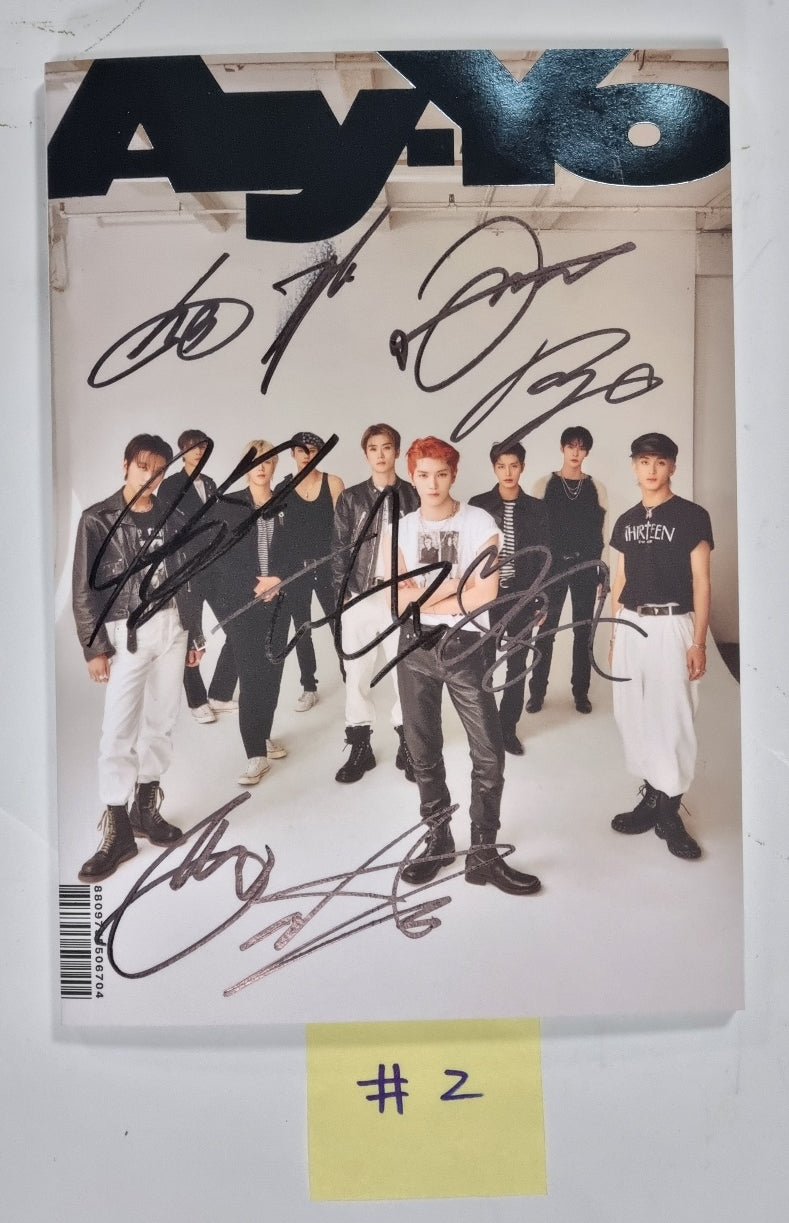 NCT127 "Ay-Yo", "질주 Street" - Hand Autographed(Signed) Promo Album  MUST-READ!