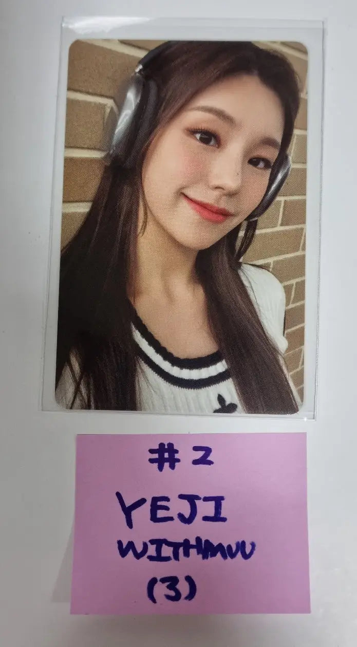 ITZY 'CHESHIRE' - Withmuu Photocard Event - HALLYUSUPERSTORE