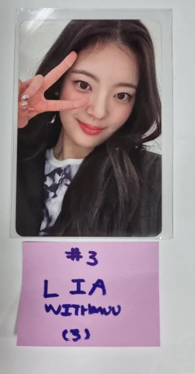 ITZY 'CHESHIRE' - Withmuu Photocard Event - HALLYUSUPERSTORE