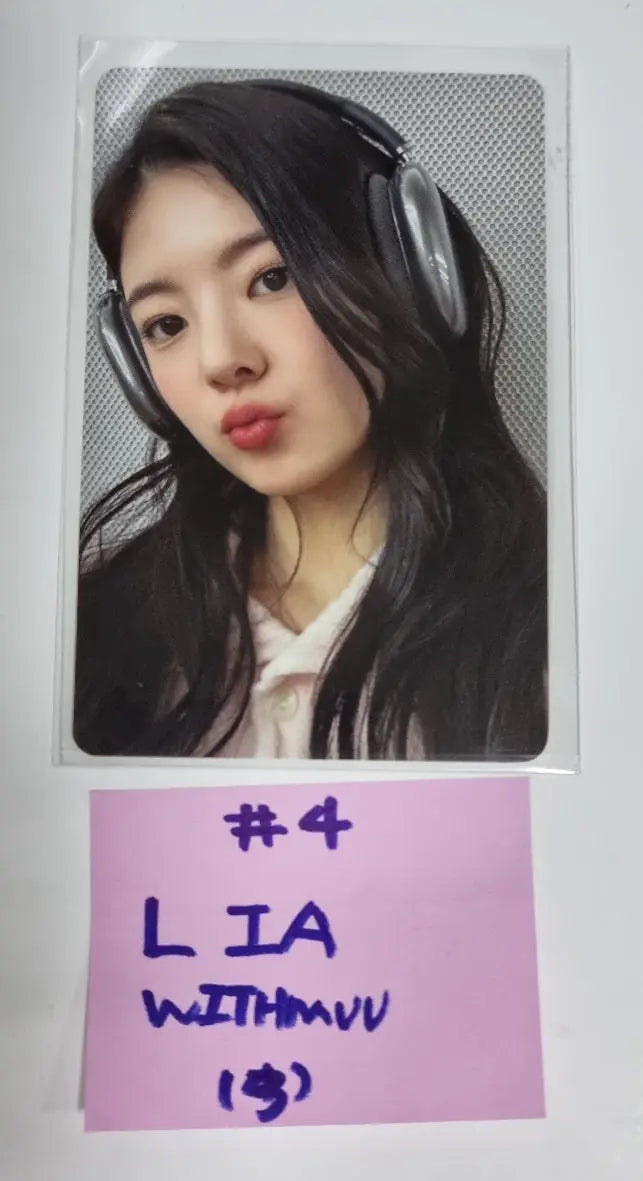 ITZY 'CHESHIRE' - Withmuu Photocard Event - HALLYUSUPERSTORE