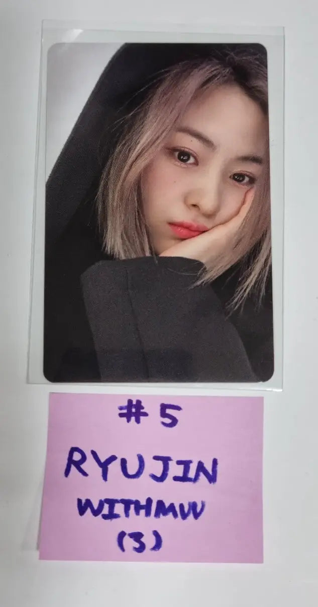 ITZY 'CHESHIRE' - Withmuu Photocard Event - HALLYUSUPERSTORE