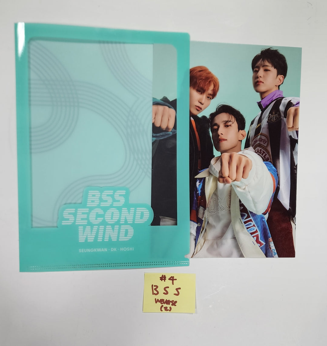 BSS (Of SEVENTEEN) 'SECOND WIND' 1st Single Album - 위버스샵 예약 특전 포토카드, 엽서