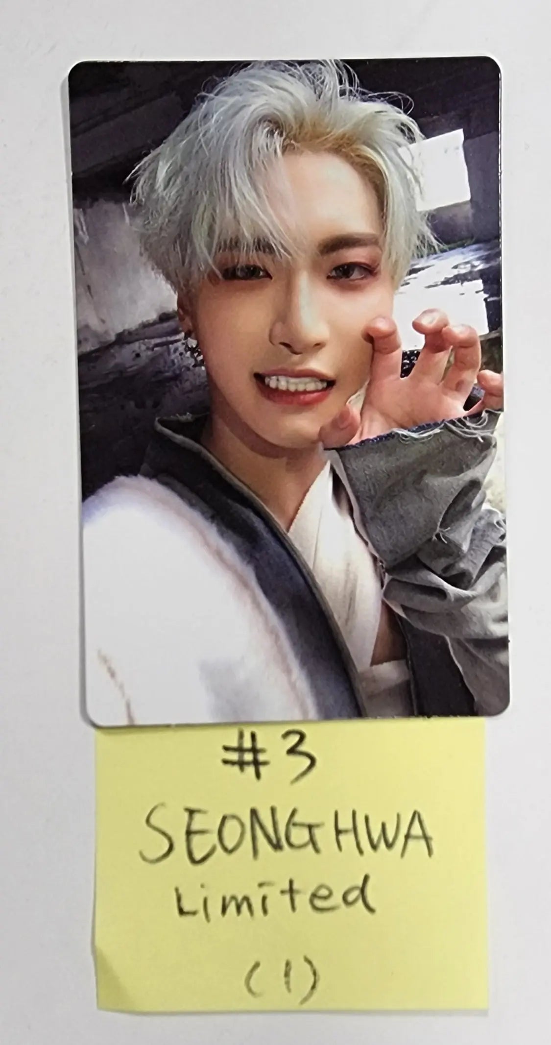 Ateez Spin Off: From the Witness Seonghwa Jewelry popular Version Photocard