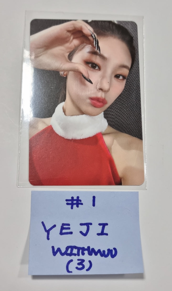 ITZY 'CHESHIRE' - Withmuu Fansign Event Photocard Round 8