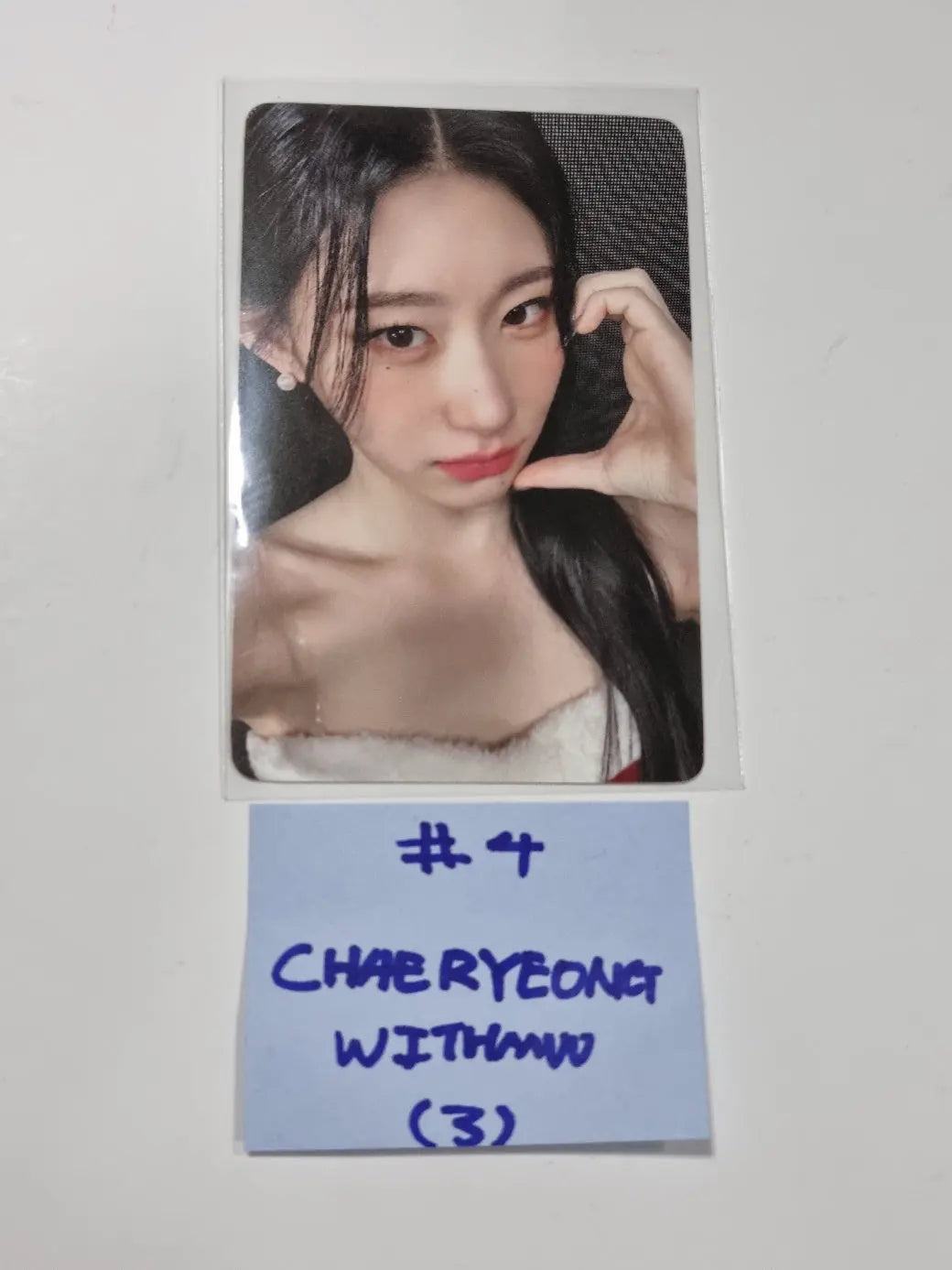 ITZY 'CHESHIRE' - Withmuu Fansign Event Photocard Round 8 - HALLYUSUPERSTORE