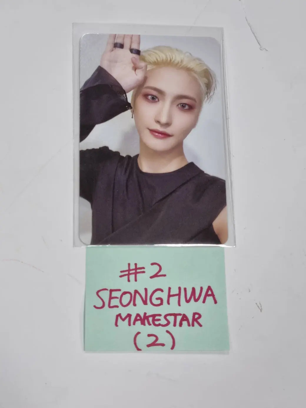 Ateez 'SPIN OFF : FROM THE WITNESS' - Makestar Fansign Event Photocard Round 3 [Poca Album] - HALLYUSUPERSTORE