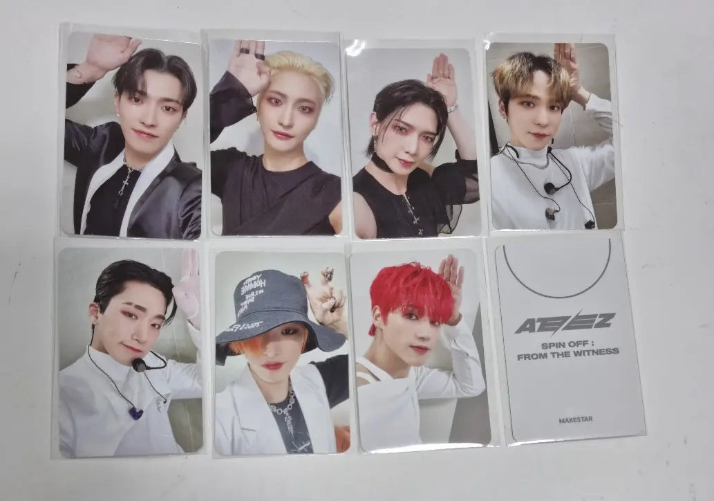 Ateez 'SPIN OFF : FROM THE WITNESS' - Makestar Fansign Event Photocard Round 3 [Poca Album] - HALLYUSUPERSTORE