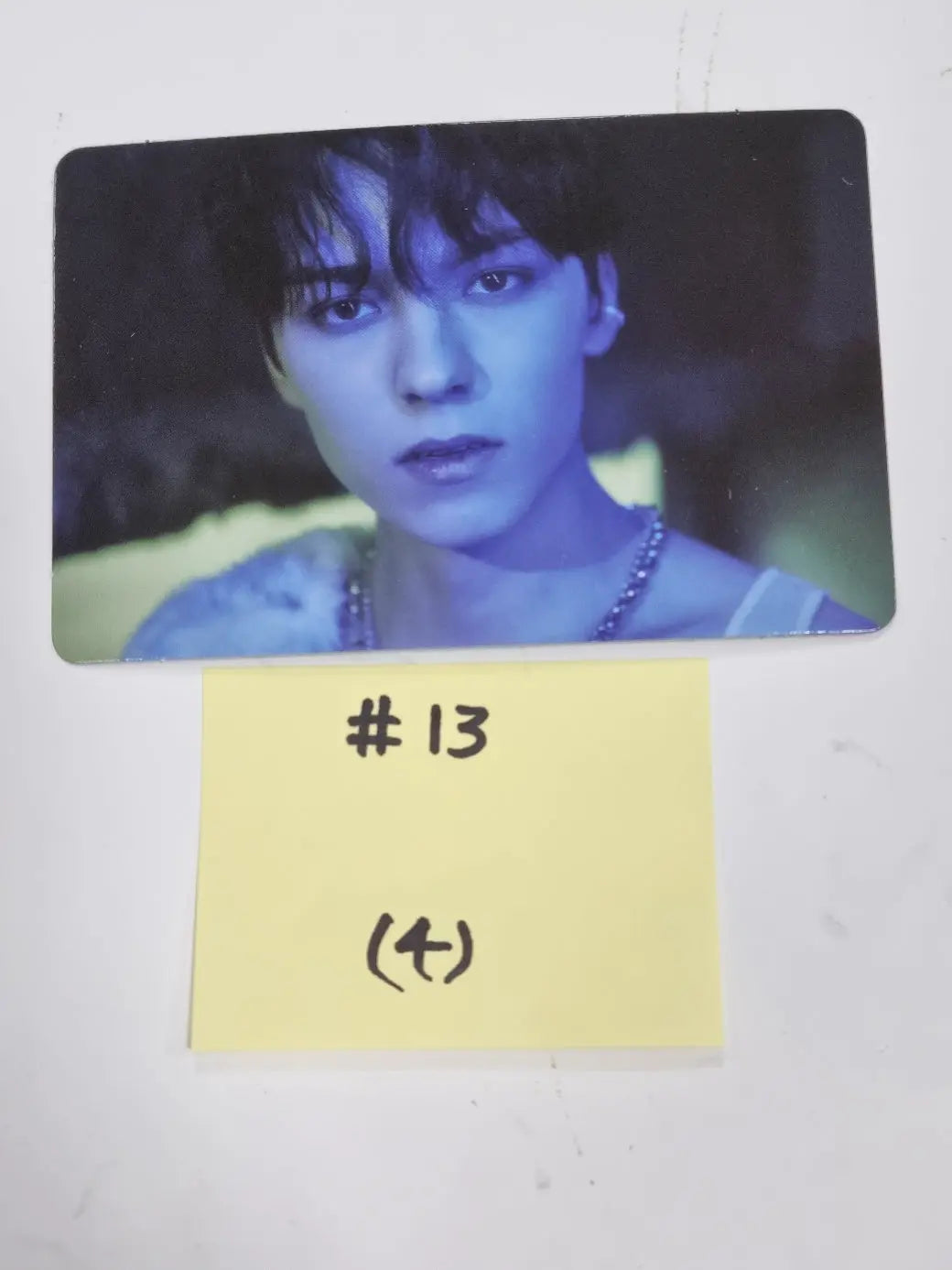 Vernon (Of SEVENTEEN) 'BLACK EYE'- Weverse Shop Official Trading Photocard - HALLYUSUPERSTORE