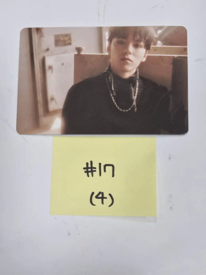 Vernon (Of SEVENTEEN) 'BLACK EYE'- Weverse Shop Official Trading Photocard - HALLYUSUPERSTORE