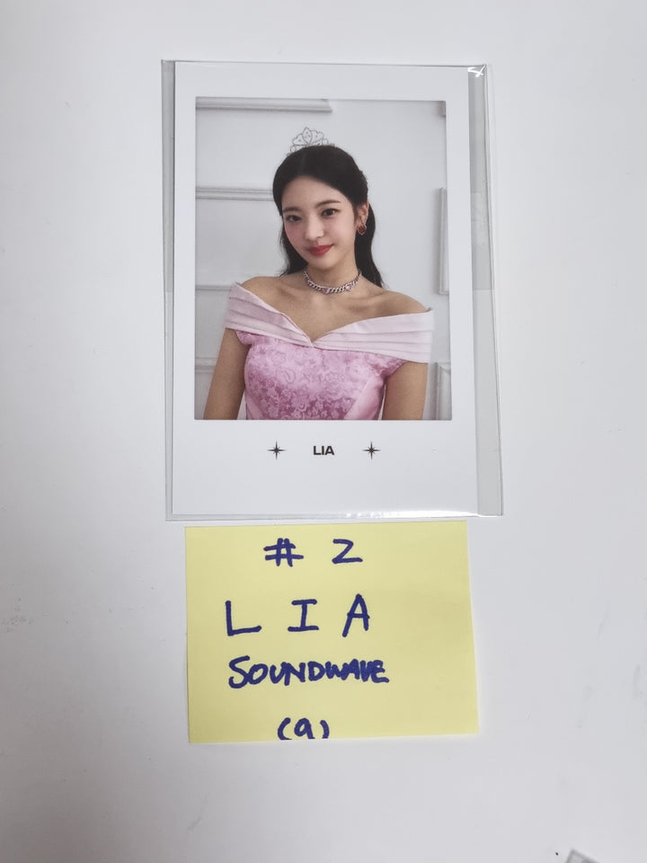 ITZY "Wonder World" The 2nd Fan Meeting - Soundwave Event Polaroid Type Photocard