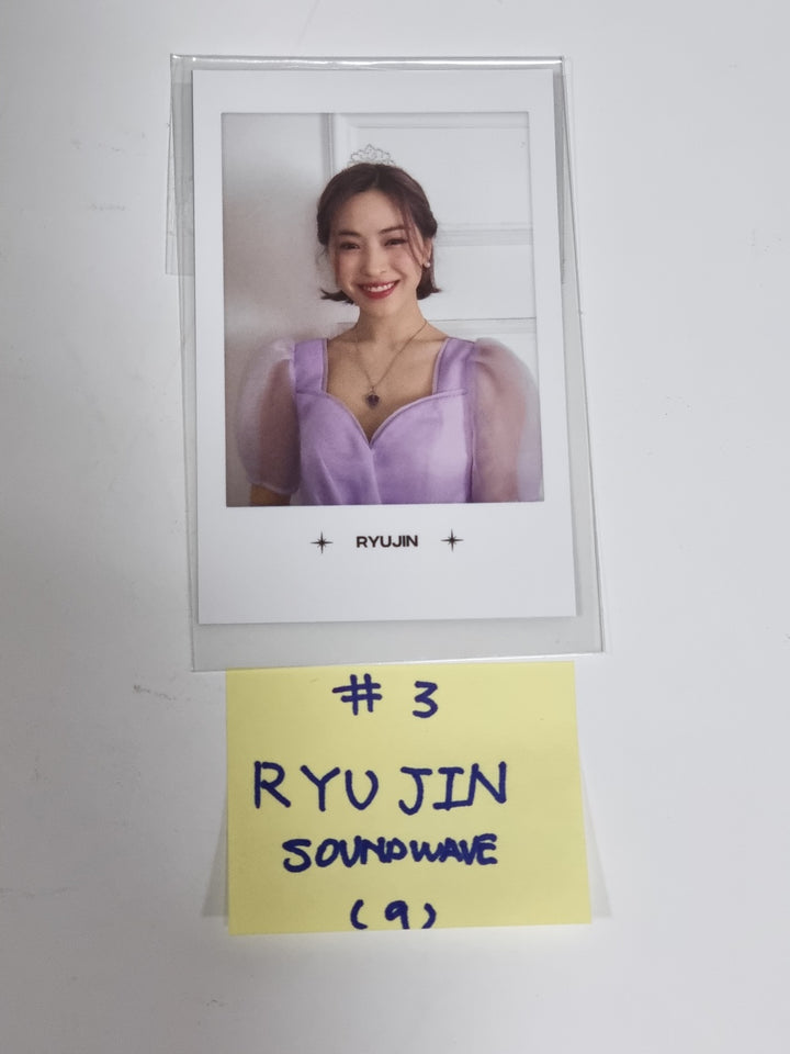 ITZY "Wonder World" The 2nd Fan Meeting - Soundwave Event Polaroid Type Photocard