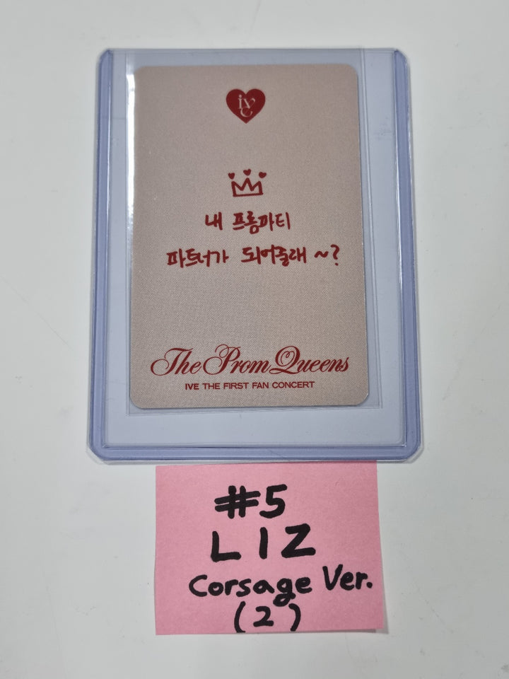 IVE "The Prom Queens" 1st Dive Only - 스페셜 이벤트 포토카드 [Corsage Ver.]