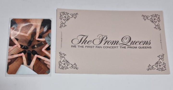 IVE "The Prom Queens" 1st Fan-Concert - WELCOME GIFT Photocard & Postcard
