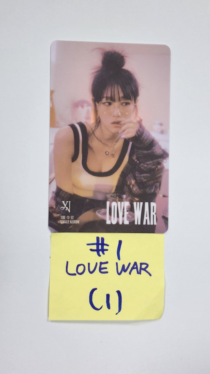 YENA「Love War」オフィシャルフォトカード [ポカアルバム]