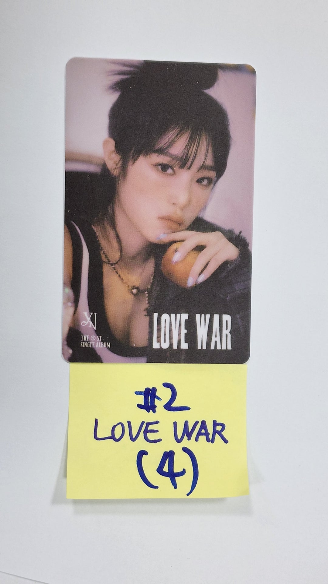YENA「Love War」オフィシャルフォトカード [ポカアルバム]