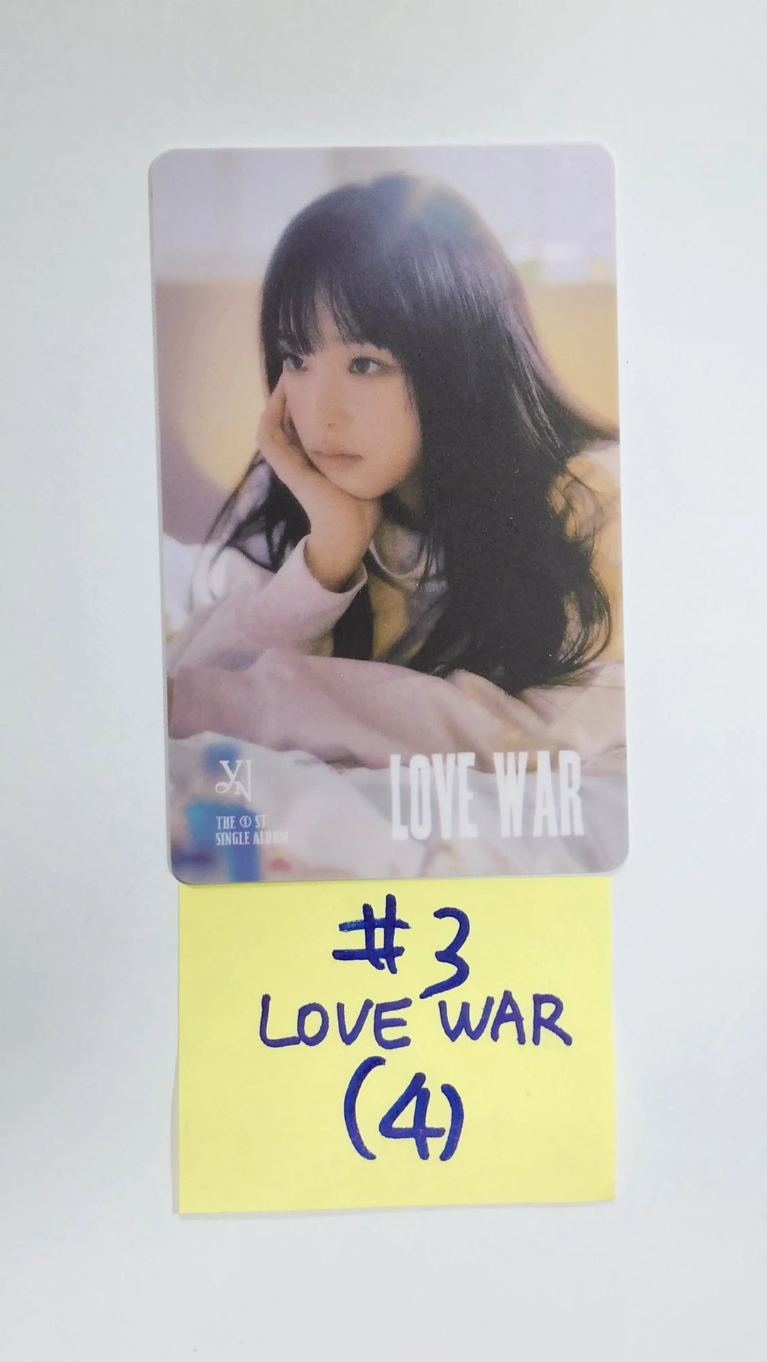 YENA「Love War」オフィシャルフォトカード [ポカアルバム]