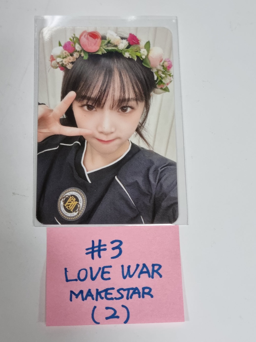 YENA「Love War」 - Makestar ファンサイン会フォトカード第 3 弾