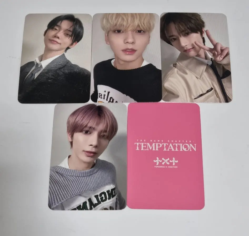 TXT ‘The Name Chapter: TEMPTATION’ - Dear My Muse Fansign Event Photocard - HALLYUSUPERSTORE