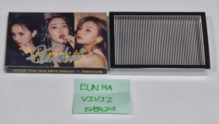 Eunha (Of VIVIZ) 'VarioUS' - Hand Autographed(Signed) Album [PLVE ver.] - HALLYUSUPERSTORE