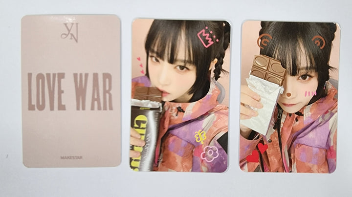 YENA "Love War" - Makestar Fansign Event Photocard Round 2 [Poca Album]
