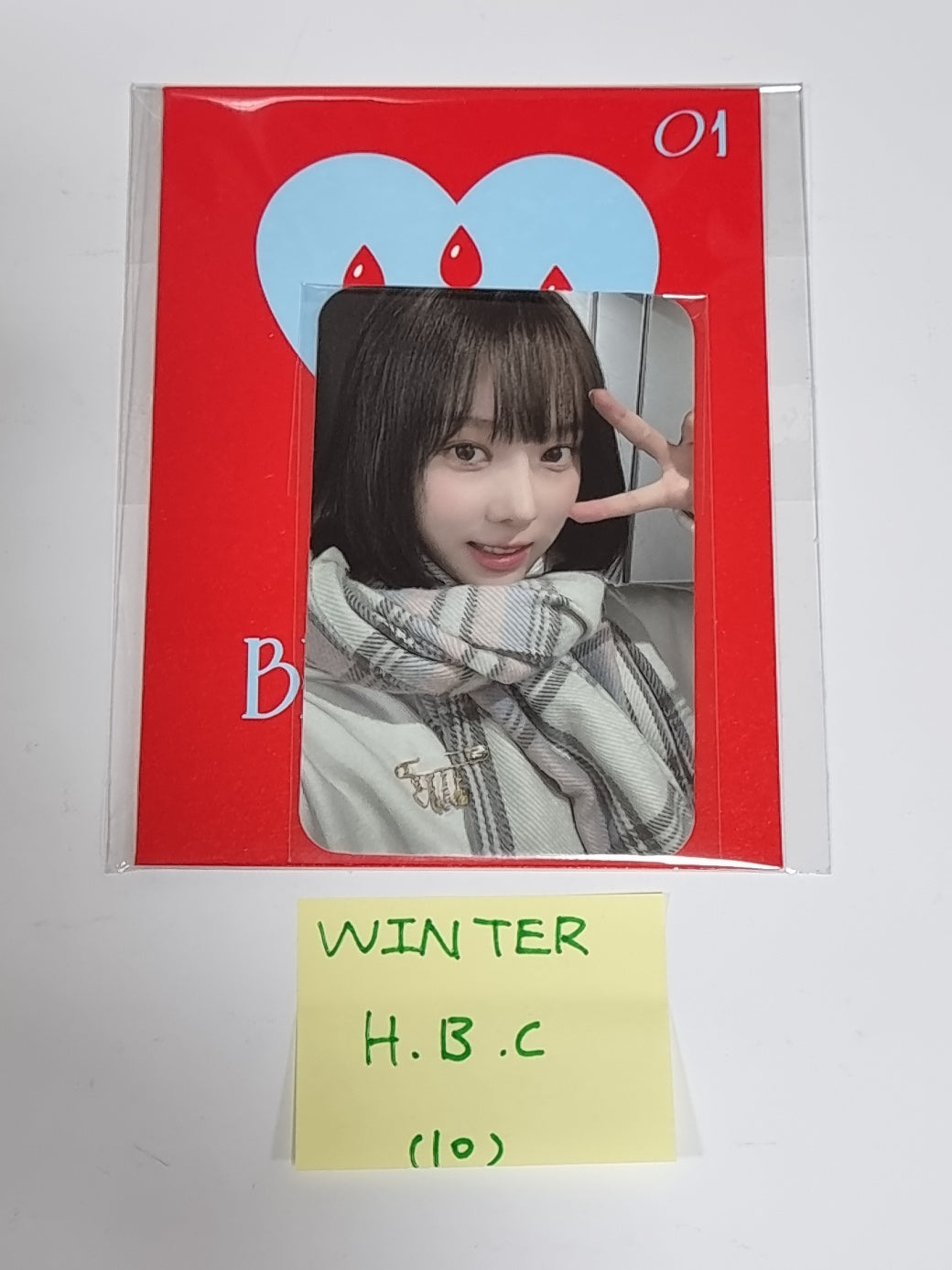 WINTER (of Aespa) "Artist Birthday Card" - Smtown Official Photocard