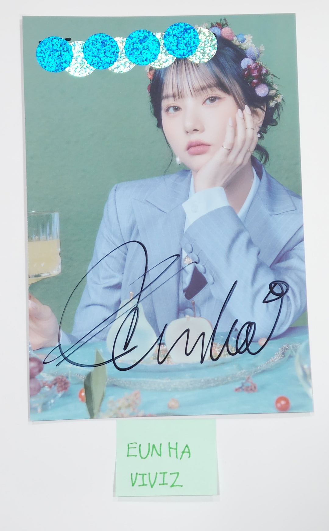 Eunha (of VIVIZ) 'VarioUS' - A Cut Page From Fansign Event Album