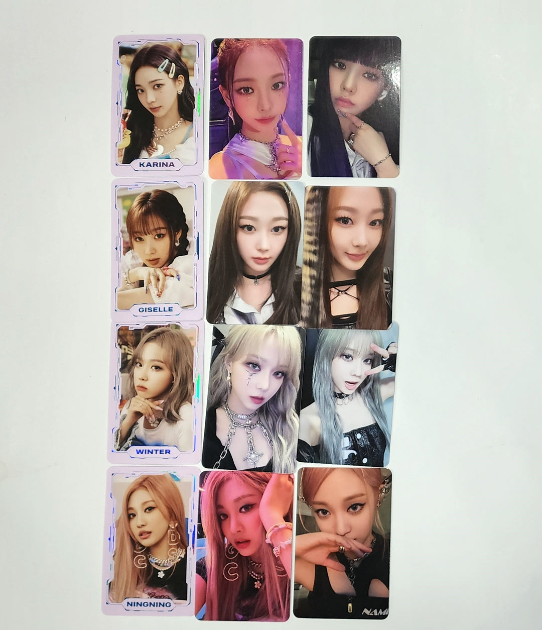 Aespa "Girls" Ver.2 - SMTOWN & STORE Trading photocard