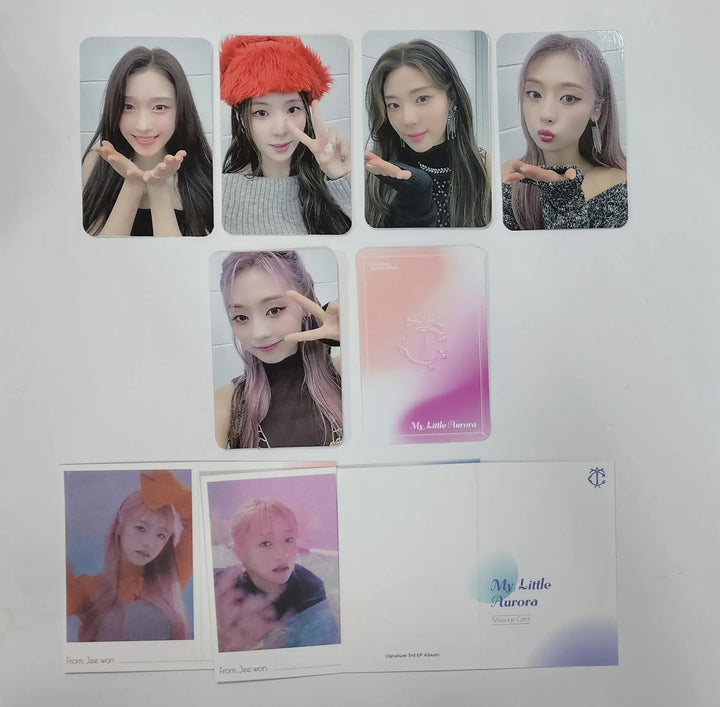 Cignature 3rd Mini "My Little Aurora" - Official Photocard (1) - HALLYUSUPERSTORE