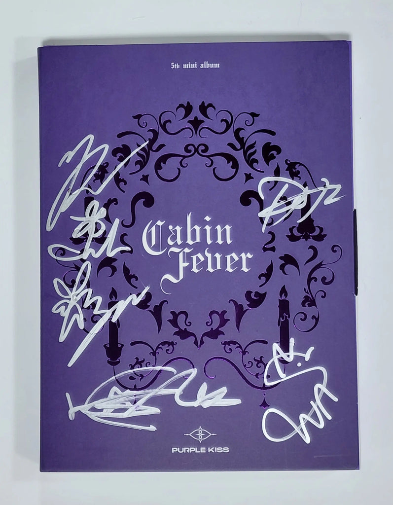 PURPLE KISS Cabin Fever サイン入り PURPLE KISS 