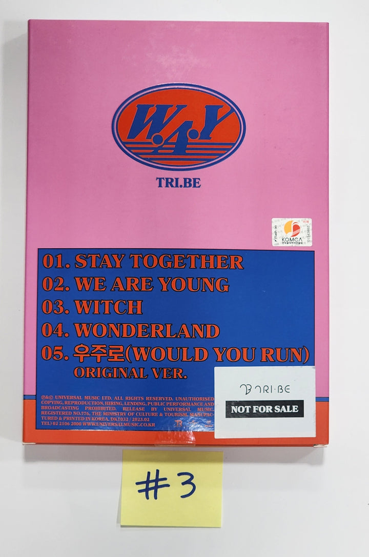 TRI.BE「WAY」 - 直筆サイン入りプロモアルバム