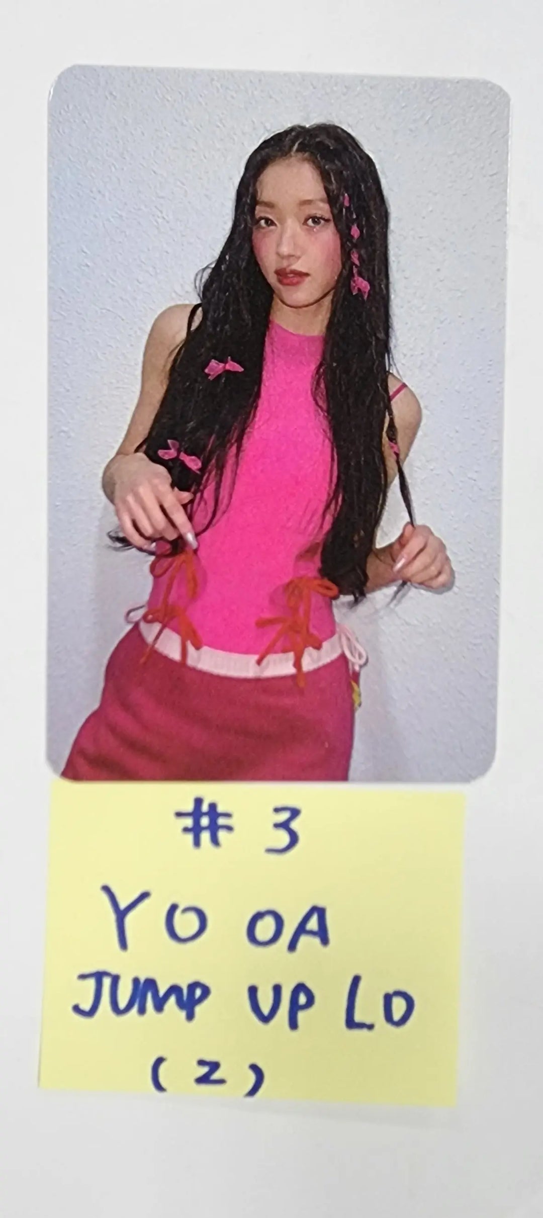 YooA (of Oh My Girl) "SELFISH" - Jump Up Lucky Draw Event Photocard - HALLYUSUPERSTORE