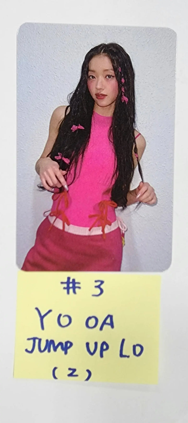 YooA (of Oh My Girl) "SELFISH" - Jump Up Lucky Draw Event Photocard