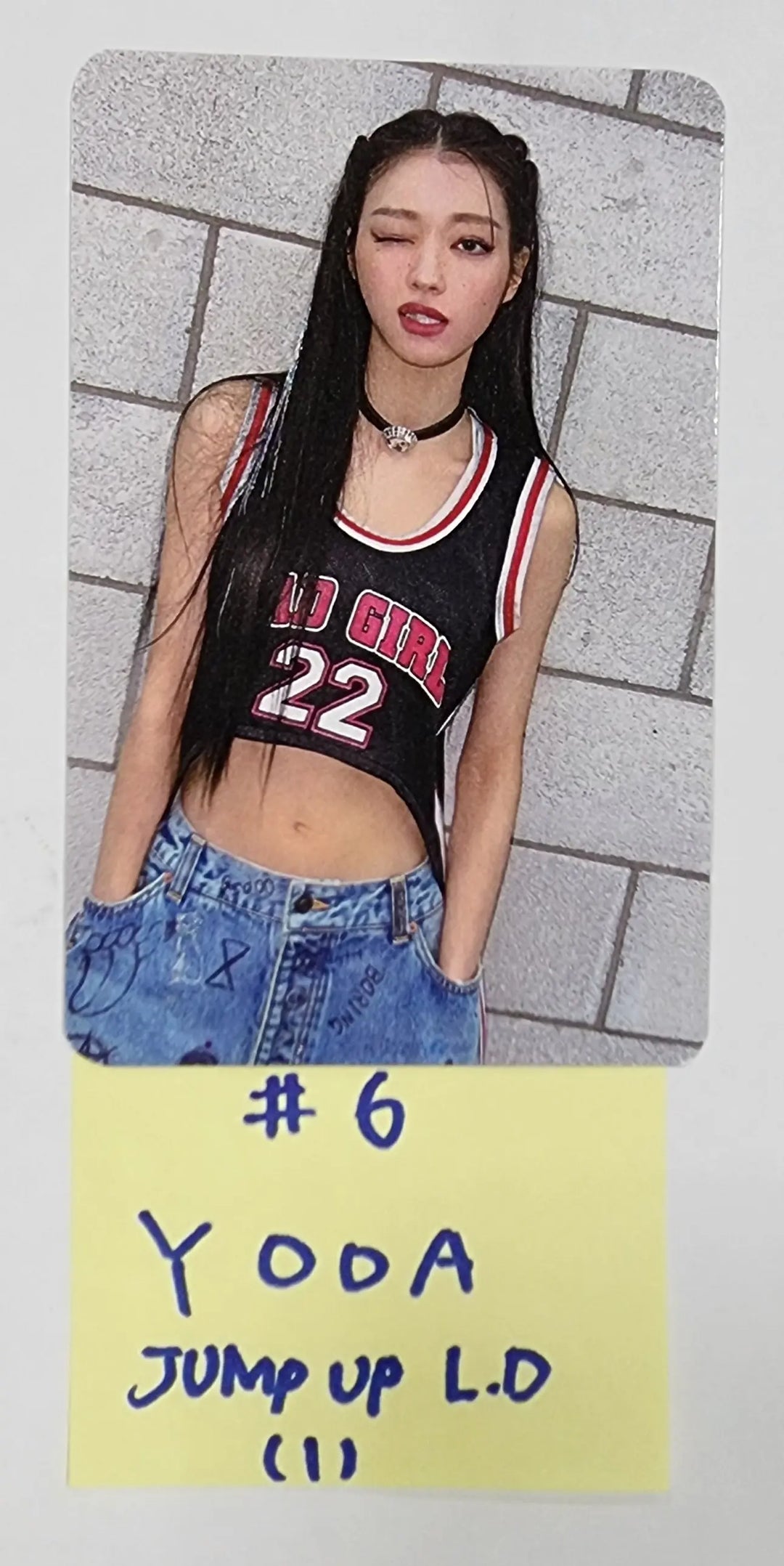 YooA (of Oh My Girl) "SELFISH" - Jump Up Lucky Draw Event Photocard - HALLYUSUPERSTORE