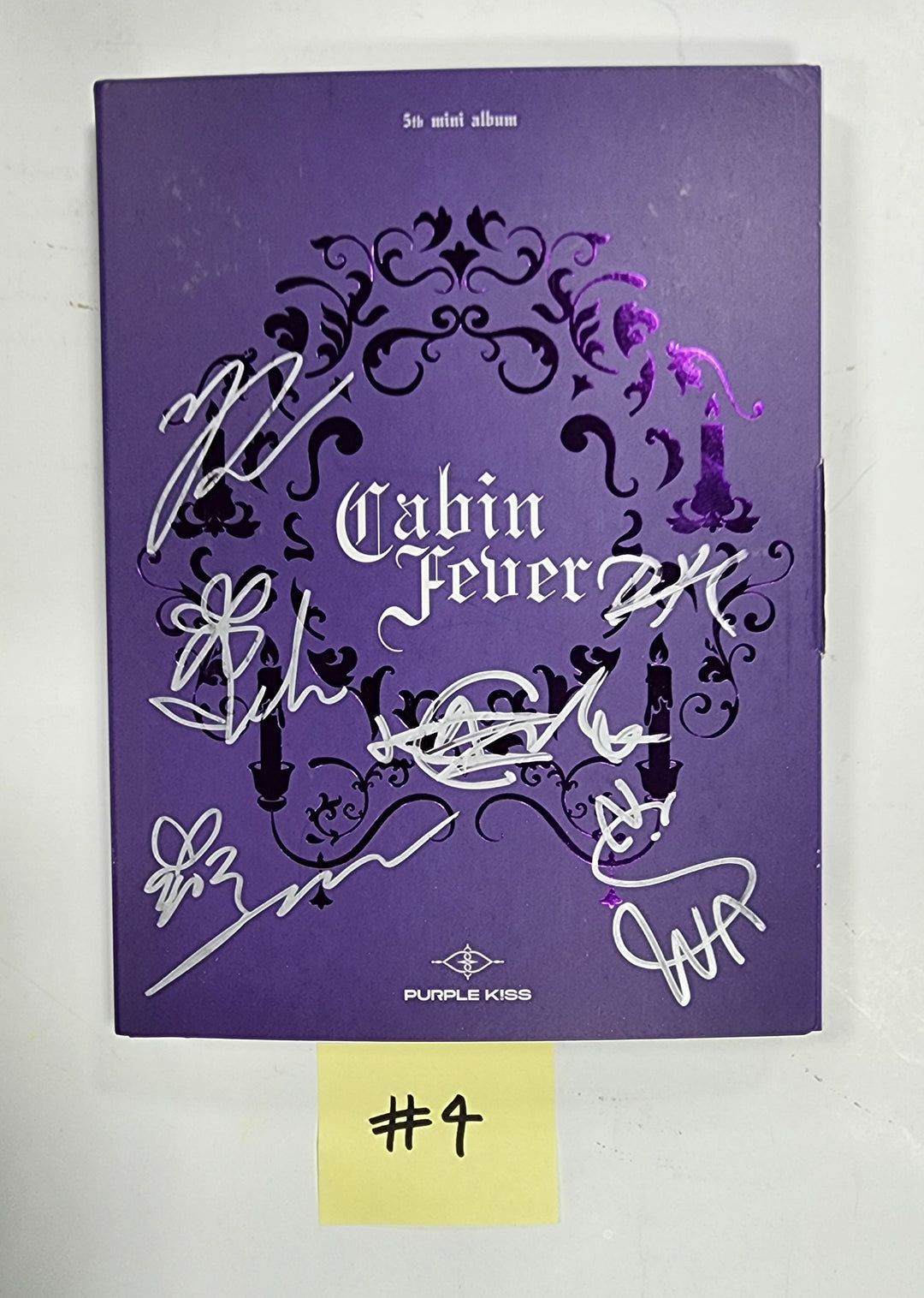 PURPLE KISS "Cabin Fever" - Hand Autographed(Signed) Promo Album