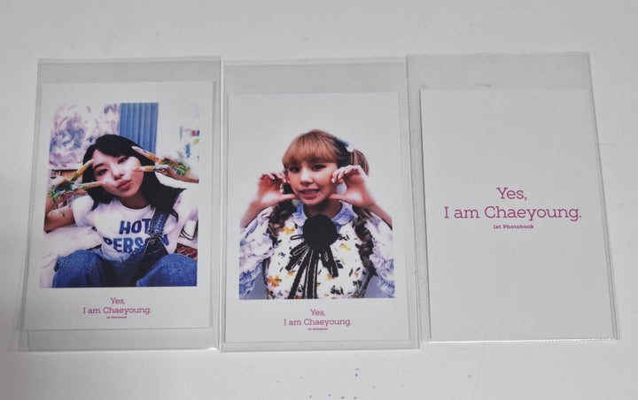 Chae Young (Of TWICE} "Yes, I am Chaeyoung." 1st Photobook - Ktown4U Special Gift Polaroid Type Photocard