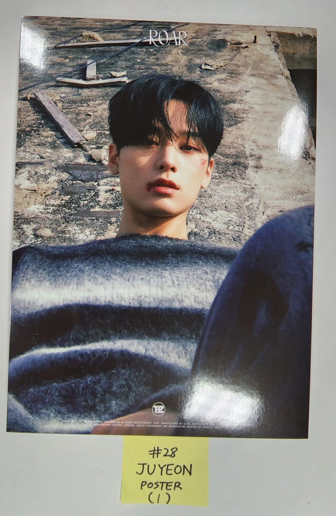 The Boyz "BE AWAKE" 8th - Official Poster, Film Photo - HALLYUSUPERSTORE