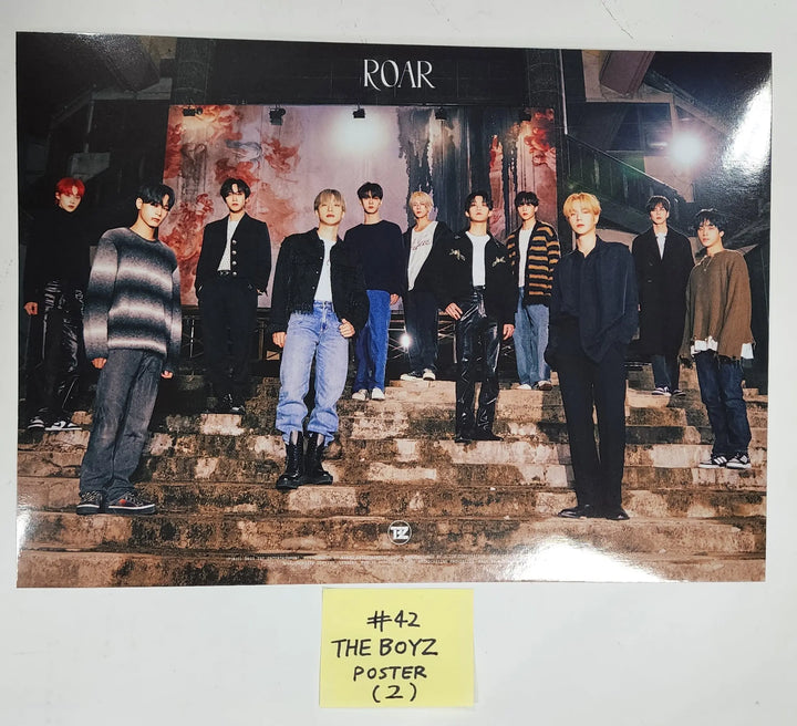 The Boyz "BE AWAKE" 8th - Official Poster, Film Photo - HALLYUSUPERSTORE