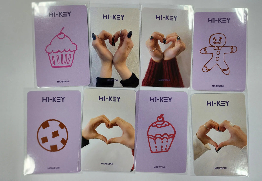 H1-KEY "Rose Blossom" Mini 1st - Makestar Fansign Event Photocard