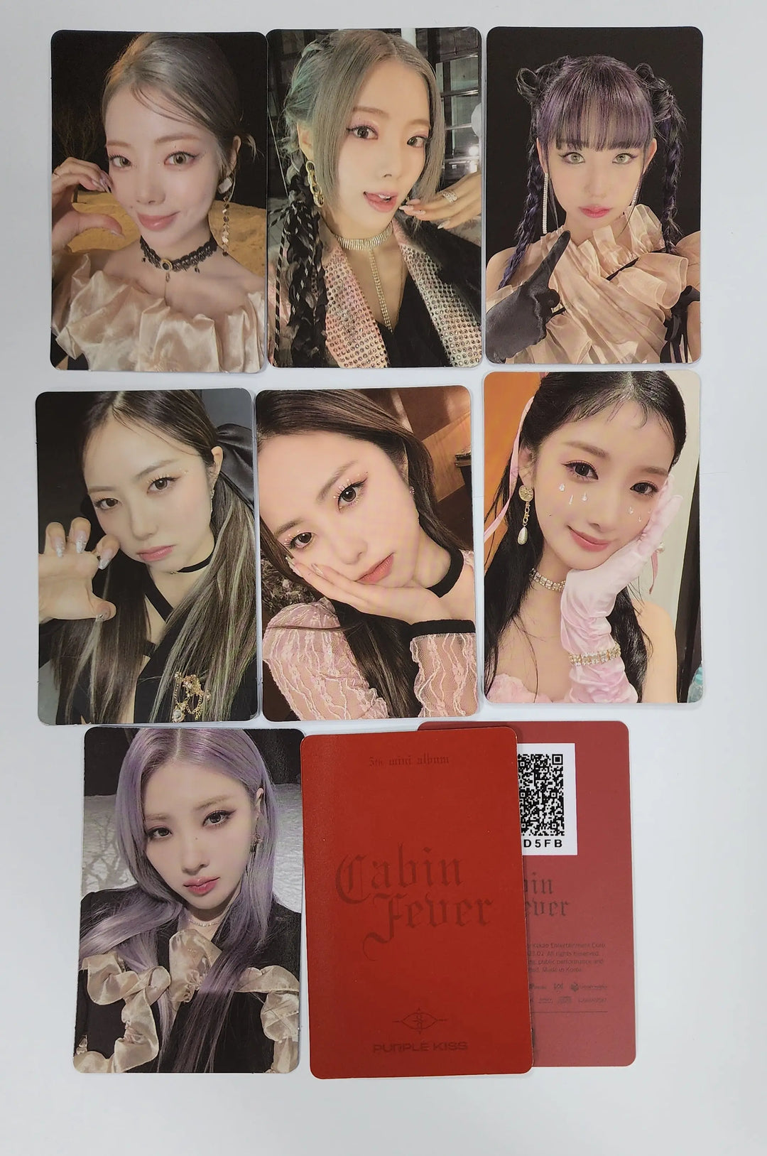 PURPLE KISS "Cabin Fever" - Official Photocard [Poca Ver]