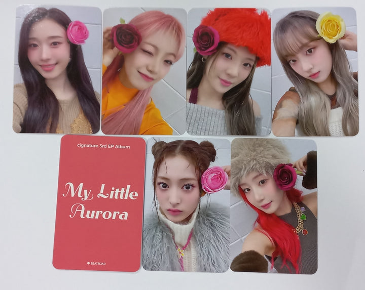 Cignature 3rd Mini "My Little Aurora" - Beatroad Fansign Event Photocard